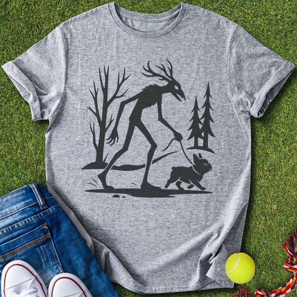 Wendigo walking frenchie T-Shirt