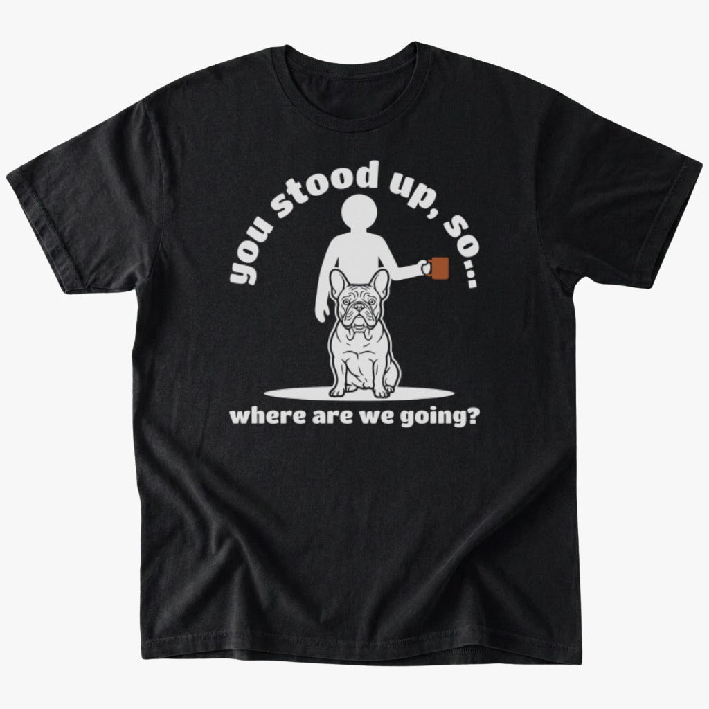 Where we going T-Shirt - Black - Heartfur