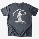 Where we going T-Shirt - Dark Heather - Heartfur