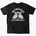 witnesses T-shirt - Black - Heartfur