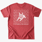 Zoom T-Shirt - Heather Red - Heartfur
