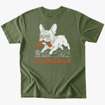 Zoomzilla T-shirt - Military Green - Heartfur